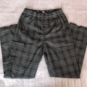 women’s gingham pants